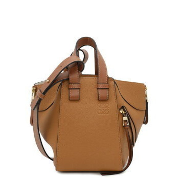 Loewe Hammock Leather Handbag Brown - Picture 1 of 8